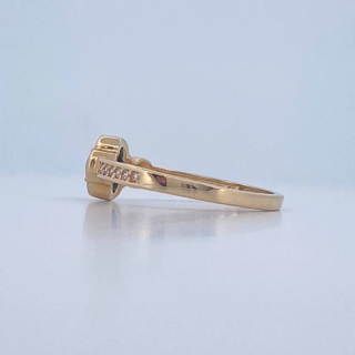 Anillo Trebol | Oro Amarillo Nac.Esp. 18K | 2.65gr | T7 1/2