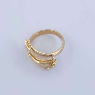 Anillo Abrazo | Oro 18K | 3.35gr | T6