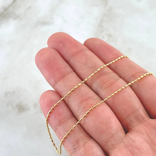 Cadena Morse | Oro Amarillo +3 18K | 2.75gr | 60cm