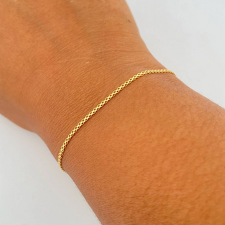 Pulso Chino | Oro Amarillo +1 18K | 1.2gr | 18.9cm | 1.3mm