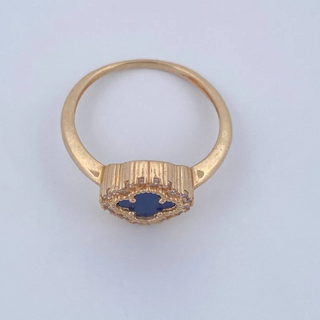 Anillo Trebol | Oro Amarillo 18K | 2.65gr | T6 1/4