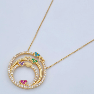 Cadena Aro Seguido Corazones | Oro Amarillo +3 18K | 3.25gr | 47cm