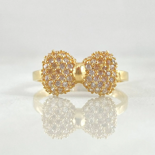 Anillo Moño | Oro 18K | 2.4gr | T5 3/4