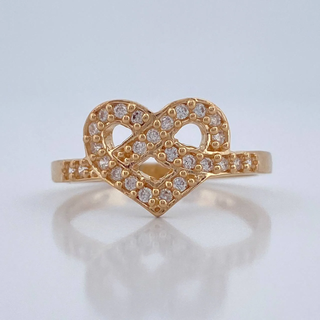 Anillo Corazon | Oro Amarillo 18K | 2.6gr | T7 1/4