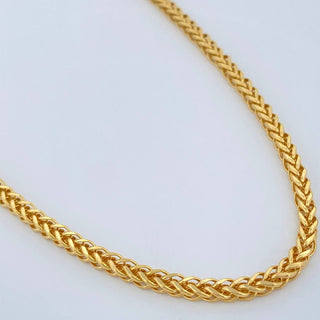 Cadena Franco | Oro Amarillo 18K | 8.9 g | 59.8 cm | 2.3 mm
