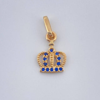 Dije Corona | Oro Amarillo 18K | 0.7 g | 1.7 cm