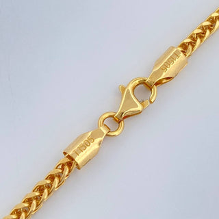 Cadena Franco | Oro Amarillo 18K | 8.9 g | 59.8 cm | 2.3 mm