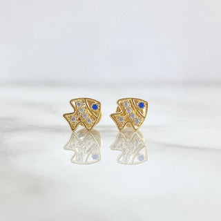 Topos Pez | Oro Amarillo 18K | 0.8 g | 7 mm