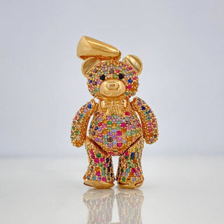 Dije Oso Articulado | Oro Amarillo 18K | 10.55 g | 3.8 cm