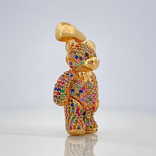 Dije Oso Articulado | Oro Amarillo 18K | 10.55 g | 3.8 cm