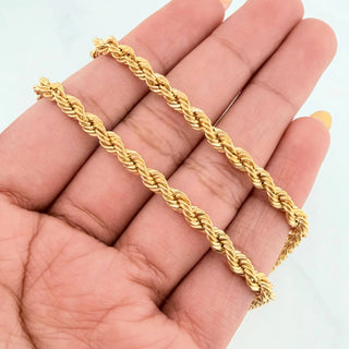 Cadena Lazo | Oro Amarillo 18K | 10.55 g | 60.5 cm | 3.7 mm
