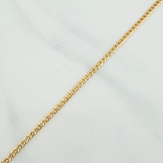 Cadena Cubana | Oro Amarillo 18K | 5.1 g | 51 cm | 3.2 mm