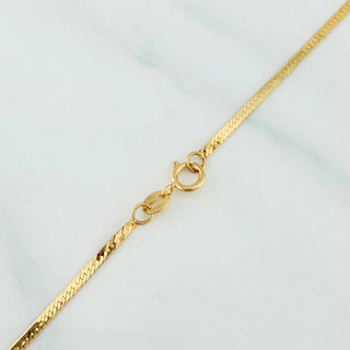 Cadena Espejo | Oro Amarillo 18K | 2.55 g | 45.3 cm | 1.45 mm