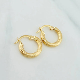 Candongas Mary | Oro Amarillo 18K | 1.25 g | 1.03 cm