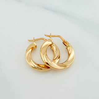 Candongas Martina | Oro Amarillo 18K | 1.75 g | 1.07 cm