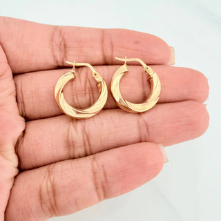 Candongas Martina | Oro Amarillo 18K | 1.75 g | 1.07 cm