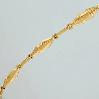 Cadena Rustica Dubai | Oro Amarillo 18K | 9.35gr | 63cm | 2.95mm