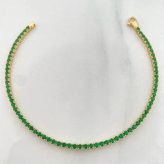 Pulso Tennis | Oro Amarillo +4 18K | 7gr | 18cm | 2.5mm