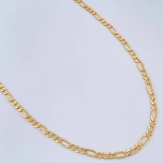 Cadena Figaro | Oro Amarillo 18K | 5.4gr | 60.8cm | 3.07mm