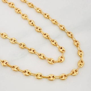 Cadena Gc Diamantada | Oro Amarillo 18K | 6.7 g | 41 cm | 2.3 mm