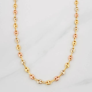 Cadena Gc | Tres Oros 18K | 8.35 g | 51.5 cm | 2.3 mm