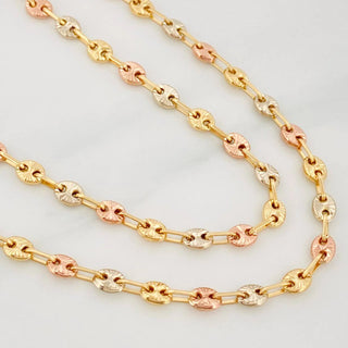 Cadena Gc | Tres Oros 18K | 8.35 g | 51.5 cm | 2.3 mm