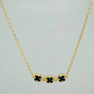 Cadena Trebol Aro Seguido | Oro Amarillo 18K | 4gr | 45cm | 0.5mm