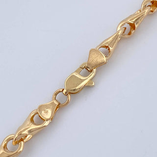 Cadena Espiga Rustica | Oro Amarillo 18K | 9.4 g | 48 cm | 4.35 mm