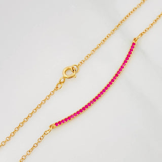 Cadena Media Luna Aro Seguido | Oro Amarillo 18K | 2.8 g | 46 cm | 1.43 mm