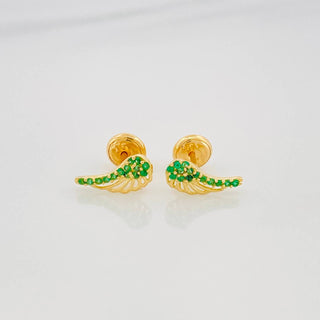 Topos Alas | Oro Amarillo 18K | 0.8 g | 3 mm