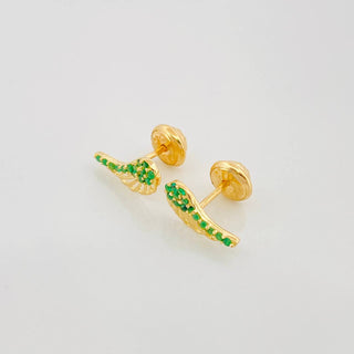 Topos Alas | Oro Amarillo 18K | 0.8 g | 3 mm