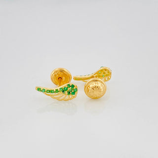 Topos Alas | Oro Amarillo 18K | 0.8 g | 3 mm