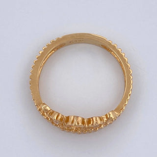 Anillo Tiara | Oro Amarillo 18K | 2.8gr | T6 1/4