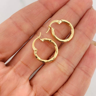 Candongas Val | Oro Amarillo 18K | 1.3 g | 1.8 cm