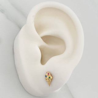 Topos Cono | Oro Amarillo 18K | 0.8 g | 2 mm