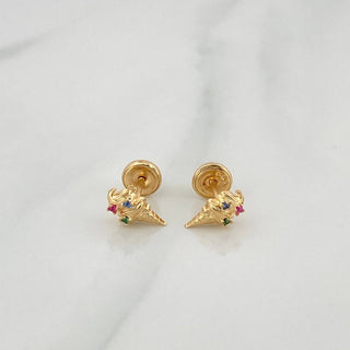 Topos Cono | Oro Amarillo 18K | 0.8 g | 2 mm
