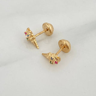 Topos Cono | Oro Amarillo 18K | 0.8 g | 2 mm