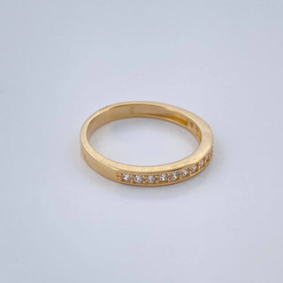 Anillo Argolla Churumbela | Oro Amarillo 18K | 2.45gr | T6 3/4