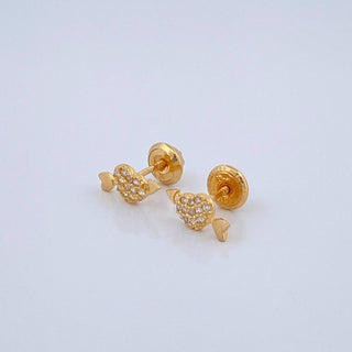 Topos Corazón Flecha | Oro Amarillo 18K | 0.85 g