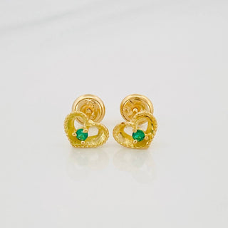 Topos Corazón | Oro Amarillo 18K | 1 g | 5.86 mm