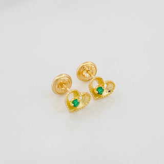 Topos Corazón | Oro Amarillo 18K | 1 g | 5.86 mm