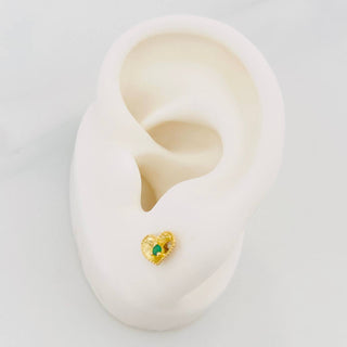 Topos Corazón | Oro Amarillo 18K | 1 g | 5.86 mm
