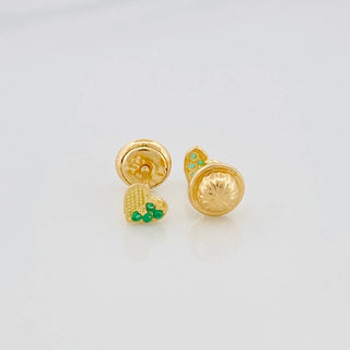 Topos Corazon Medio Destello | Oro Amarillo 18K | 0.6 g | 1.25 mm