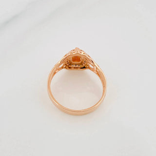 Anillo Virgen De Guadalupe | Oro Rosa 18K | 3.7 g | T9