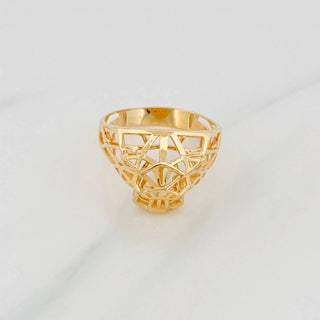 Anillo Pantera | Oro Amarillo 18K | 3.95 g | T 8 1/2