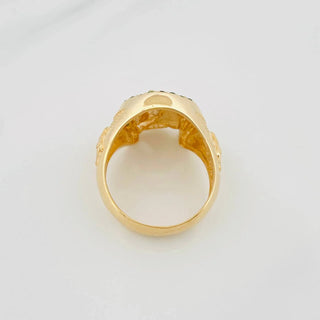 Anillo Herradura Caballo | Oro Amarillo 18K | 13.3 g | T11 1/4