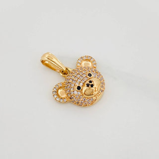 Dije Rostro Oso | Oro Amarillo 18K | 2.95 g | 2.05 cm