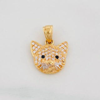 Dije Gato | Oro Amarillo 18K | 1.9 g | 2 cm