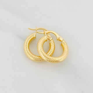 Candongas Tefi | Oro Amarillo 18K | 1.95 g | 1.08 cm