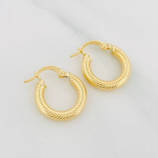 Candongas Tefi | Oro Amarillo 18K | 1.95 g | 1.08 cm